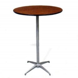 Tables - 30 Round Hi-Top Wooden