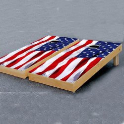 Corn Hole - B (American Flag)