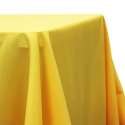 90x156 Rect. Lemon Linen Linens