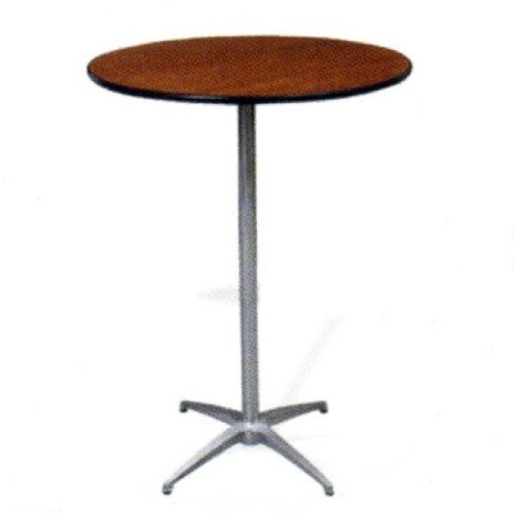 Tables - 30 Round Hi-Top Wooden