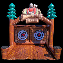 Lumberjack Legends Double Axe Throw