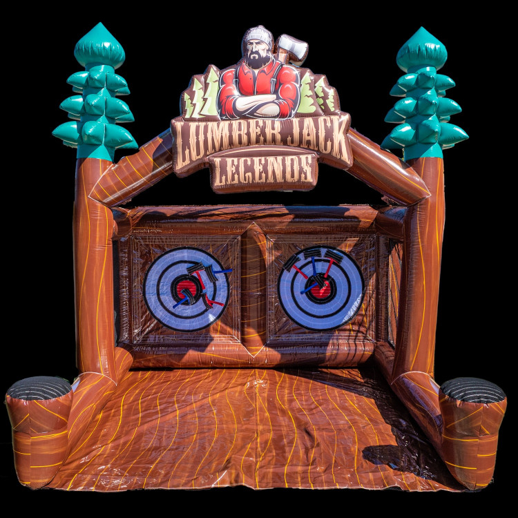 Lumberjack Legends Double Axe Throw